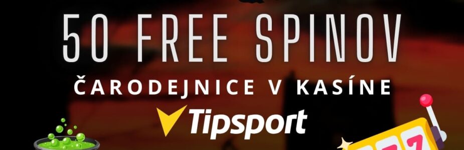 50 free spinov v Tipsport kasíne