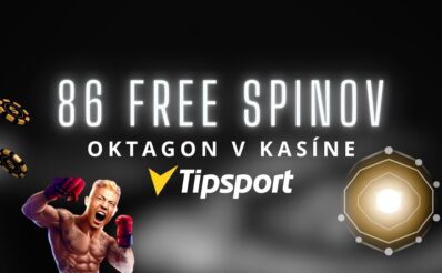 86 free spinov v Tipsport kasíne