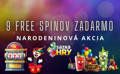 9 free spinov bez podmienok v SazkaHry