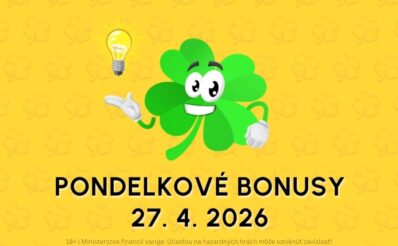Free spiny a bonusy dnes 27.4.2026
