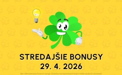 Free spiny a bonusy dnes 29. 4. 2026