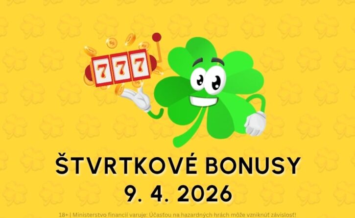 Free spiny a bonusy dnes 9.4.2026