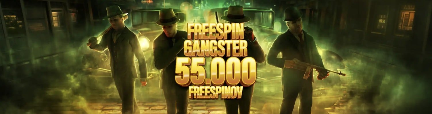 Freespin Gangster v eurogolde