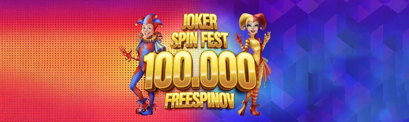 Joker Spin Fest v Eurogold kasíne