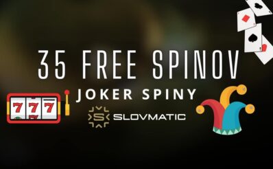 Joker spiny - 35 free spinov v Slovmatic