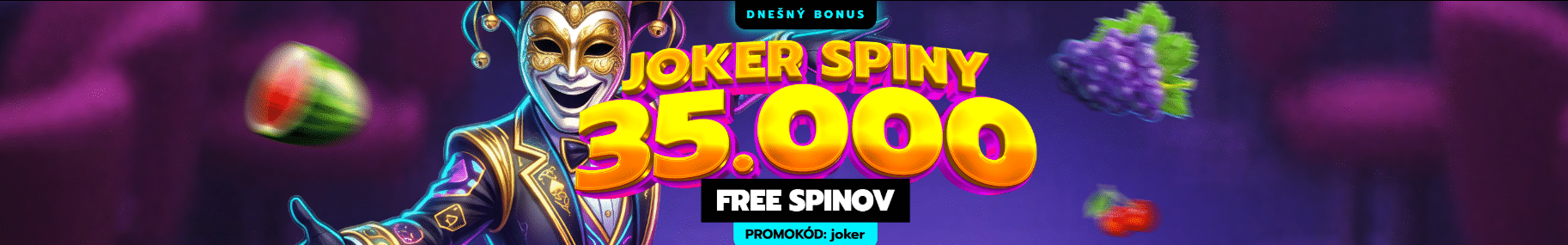 Joker spiny v Slovmatic