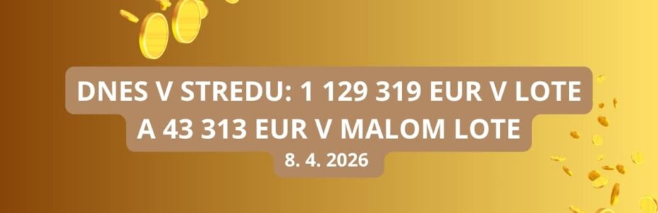 Loto žrebovanie v stredu