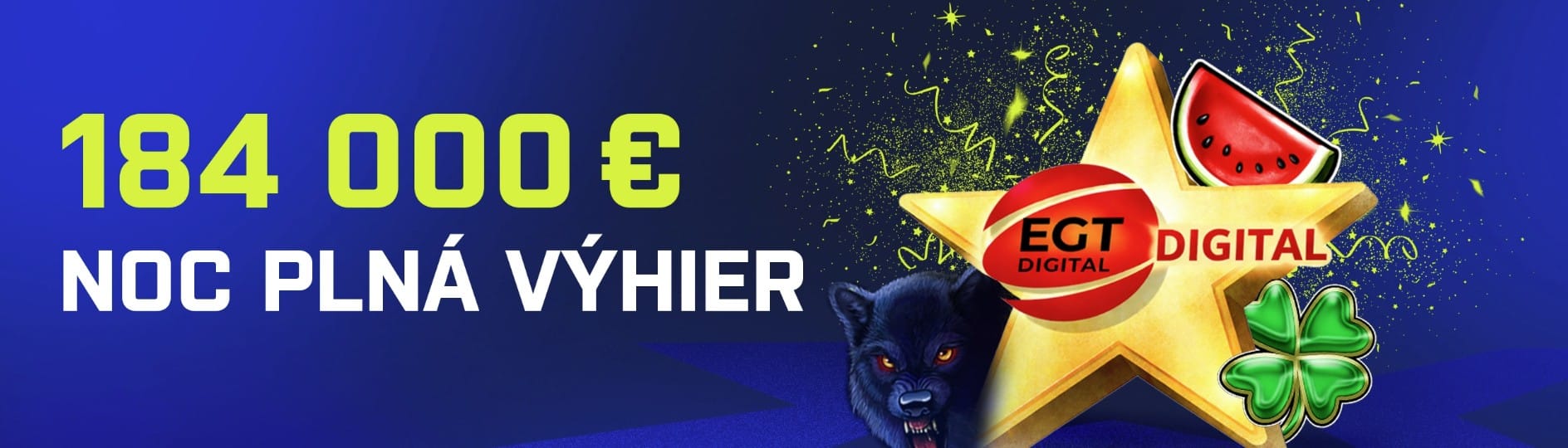 Noc plná výhier v Kajote