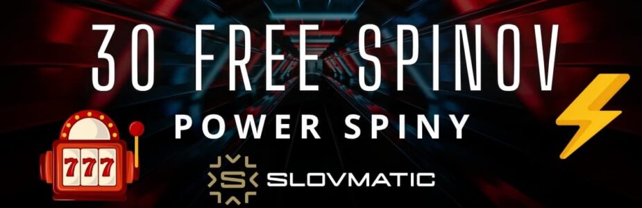 Power bonus - 30 free spinov v Slovmatic
