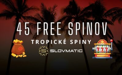 Tropické spiny - 45 free spinov v Slovmatic
