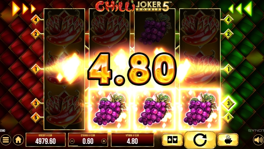 Téma a symboly Chilli Joker Double 5