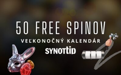Veľkonočný kalendár - 50 FS v Synottip kasíne za E-žreby