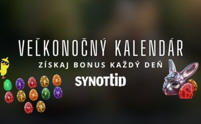 Veľkonočný kalendár v Synottip kasíne