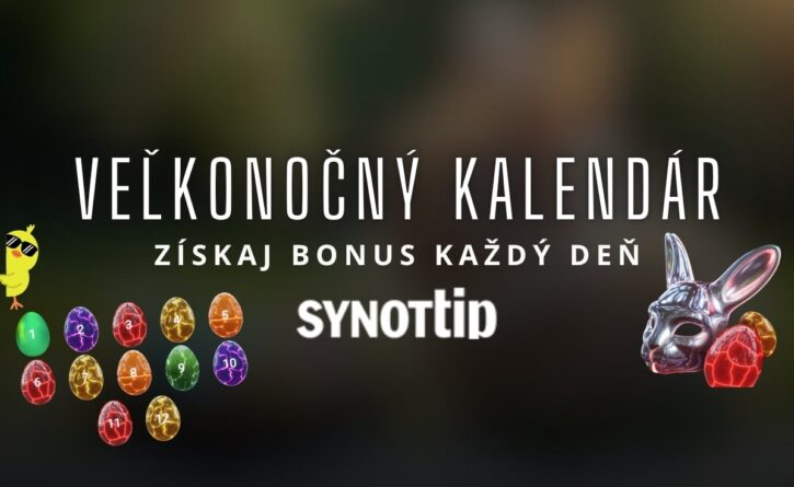 Veľkonočný kalendár v Synottip kasíne