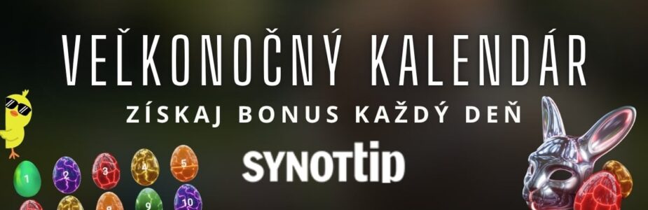 Veľkonočný kalendár v Synottip kasíne