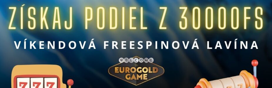 Víkendová freespinová lavína v Eurogolde kasíne (1)