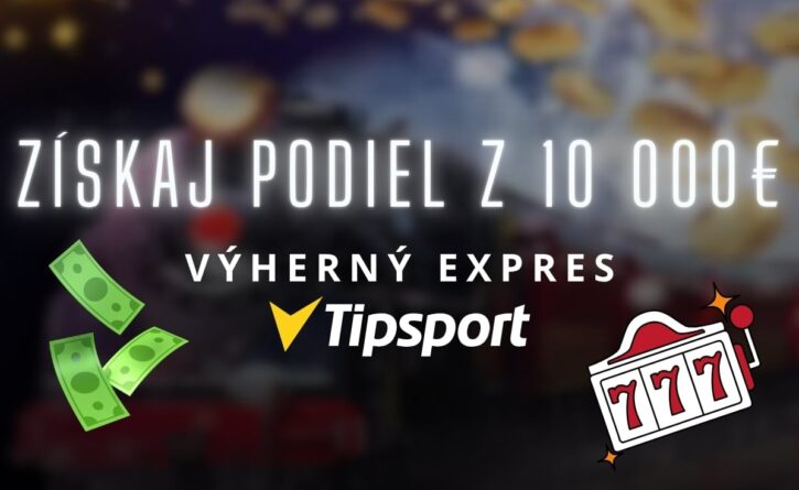 Výherný expres v Tipsport kasíne