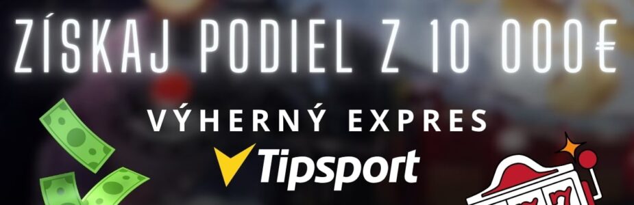 Výherný expres v Tipsport kasíne