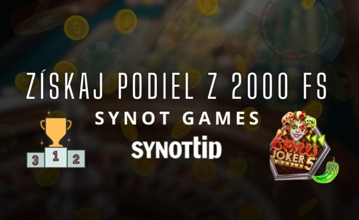 Získaj podiel z 2000 FS v Synottip kasíne