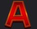 Symbol Písmeno A automatu Lumberjack od Tech4bet