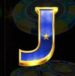 Symbol Písmeno J automatu Wild Vaults od Synot