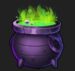 Symbol Kotlíček s lektvarom automatu Witch Hunt od Tech4bet