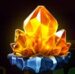 Symbol Oranžový kryštál automatu Volcano Explosive od Synot