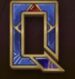Symbol Písmeno Q automatu Dawn of Egypt od Play’n GO