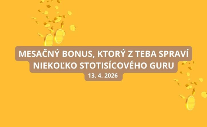 V Extra výplate vyhrávame každý pondelok