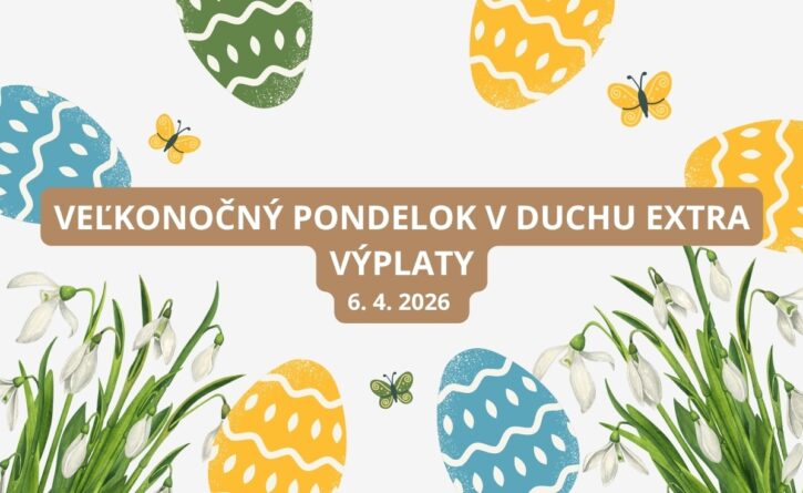 Veľkonočné žrebovanie Extra výplaty
