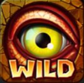 Symbol WILD symbol automatu Golden Egg of T-Rex od Synot