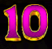 Symbol Desiatka  automatu 5 Lions Gold™ od Pragmatic Play