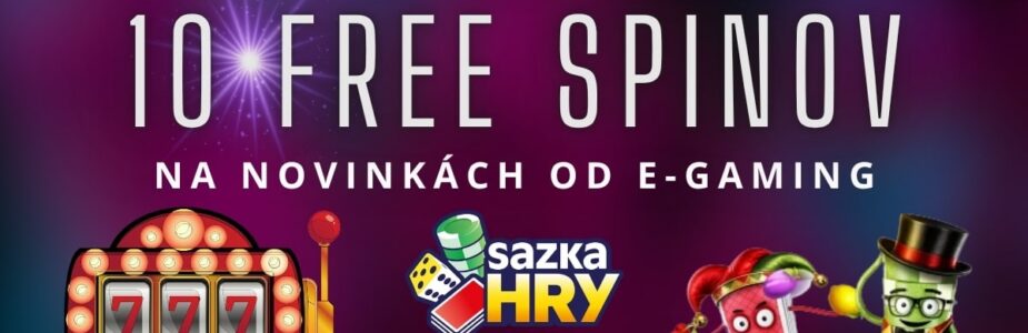 10 FS na novinkách v SazkaHry