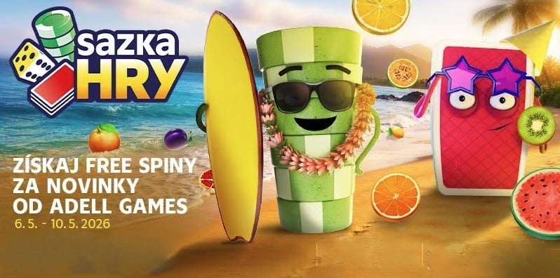 10 free spinov v SazkaHry