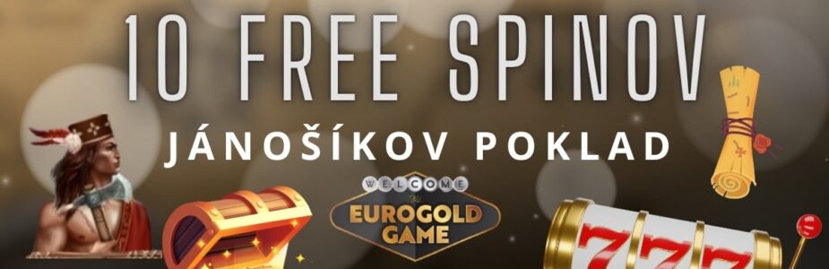 10 free spinov za vklad v Eurogolde kasíne