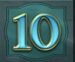 Symbol Desiatka automatu Perfect Gems od Play’n GO