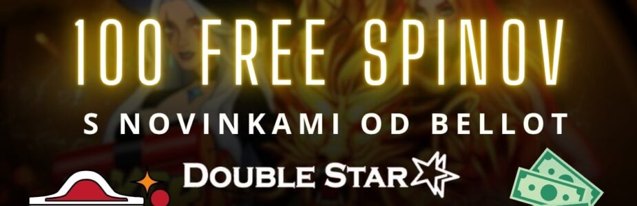 100 free spinov v DoubleStar kasíne