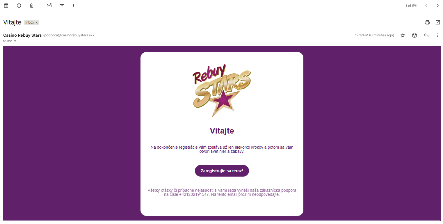 Rebuy Stars vitajte