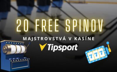 20 free spinov v Tipsport kasíne (1)