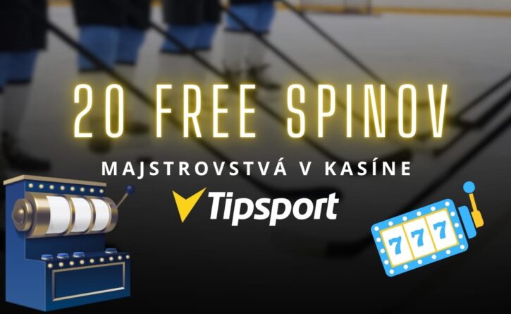 20 free spinov v Tipsport kasíne (1)