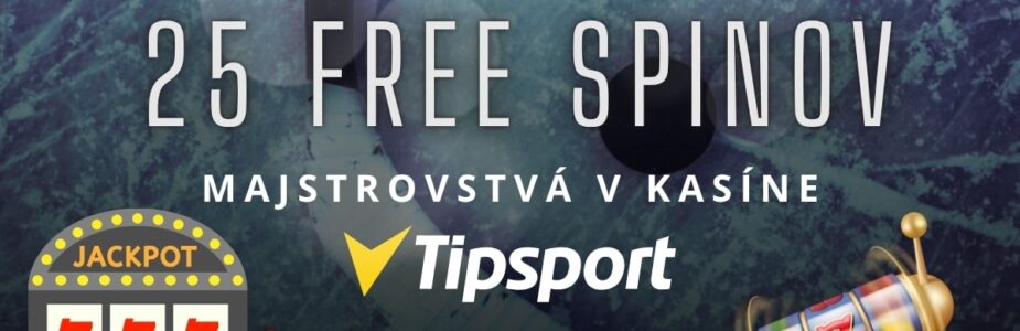 25 free spinov v Tipsport kasíne