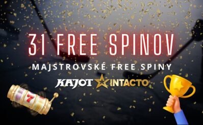 31 free spinov v KajotIntacto kasíne