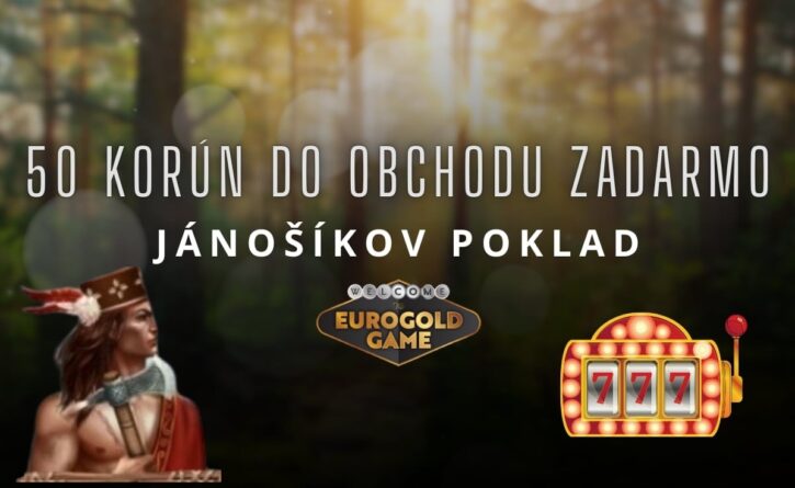50 korún do obchodu v Eurogolde kasíne