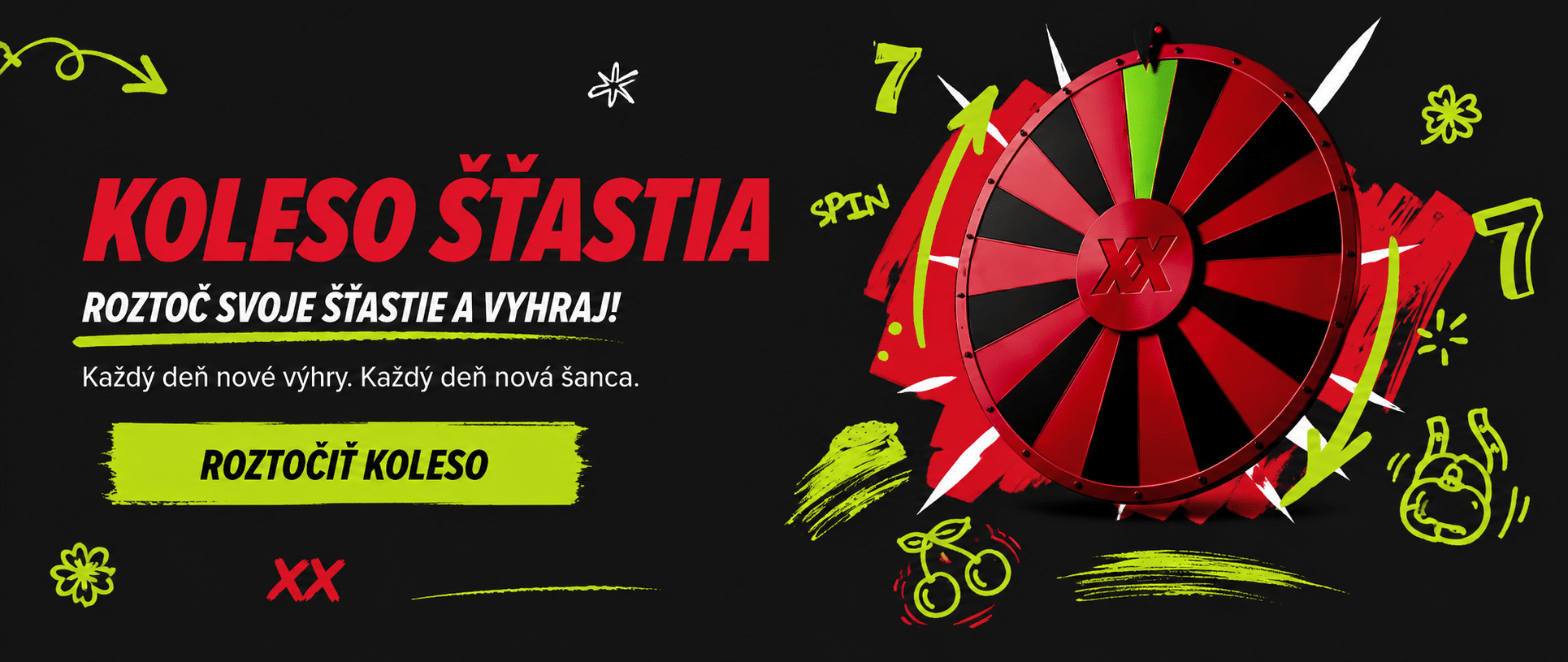 koleso štastia v Doxxbet