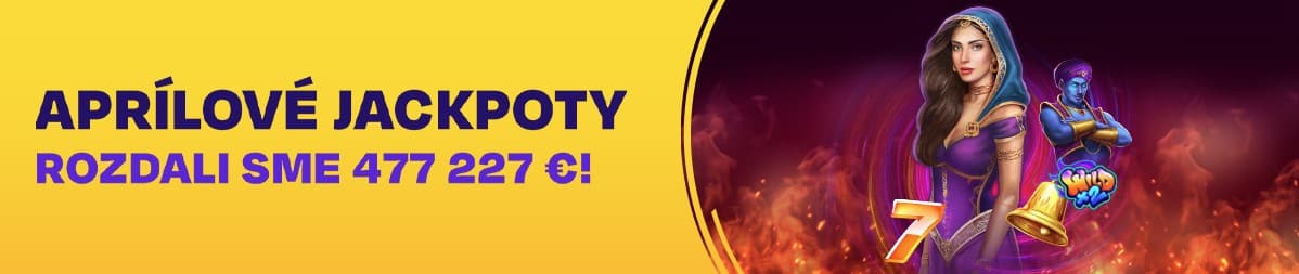 Aprílové jackpoty vo Fortune