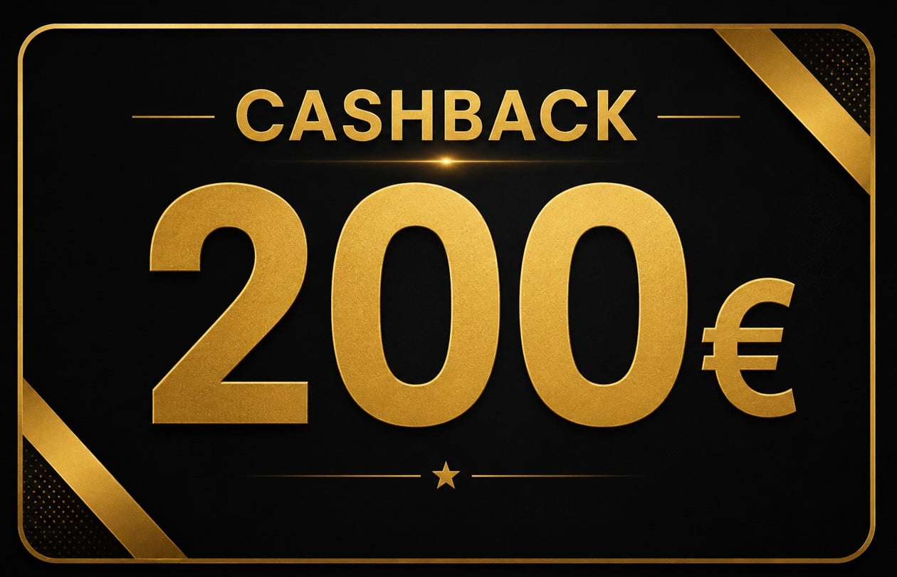 Cashback 200 €