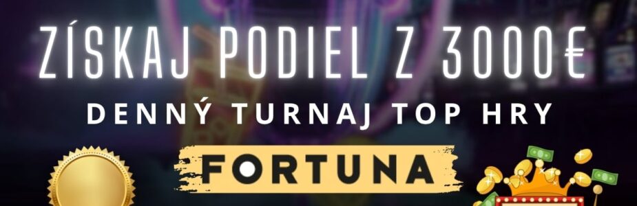 Denný turnaj Top hry vo Fortune