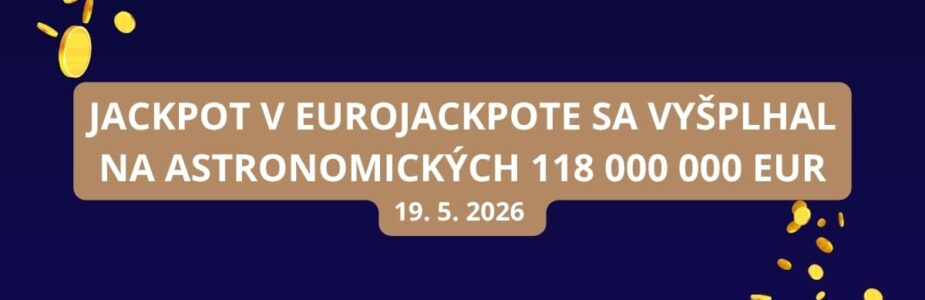 Eurojackpot dnes láme rekordy