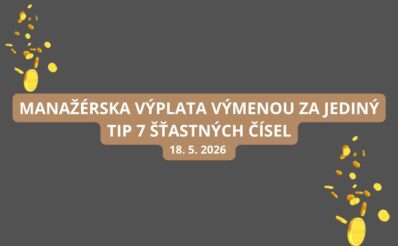 Extra výplata je tu s pondelkom zas