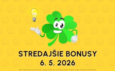 Free spiny a bonusy dnes 6.5.2026